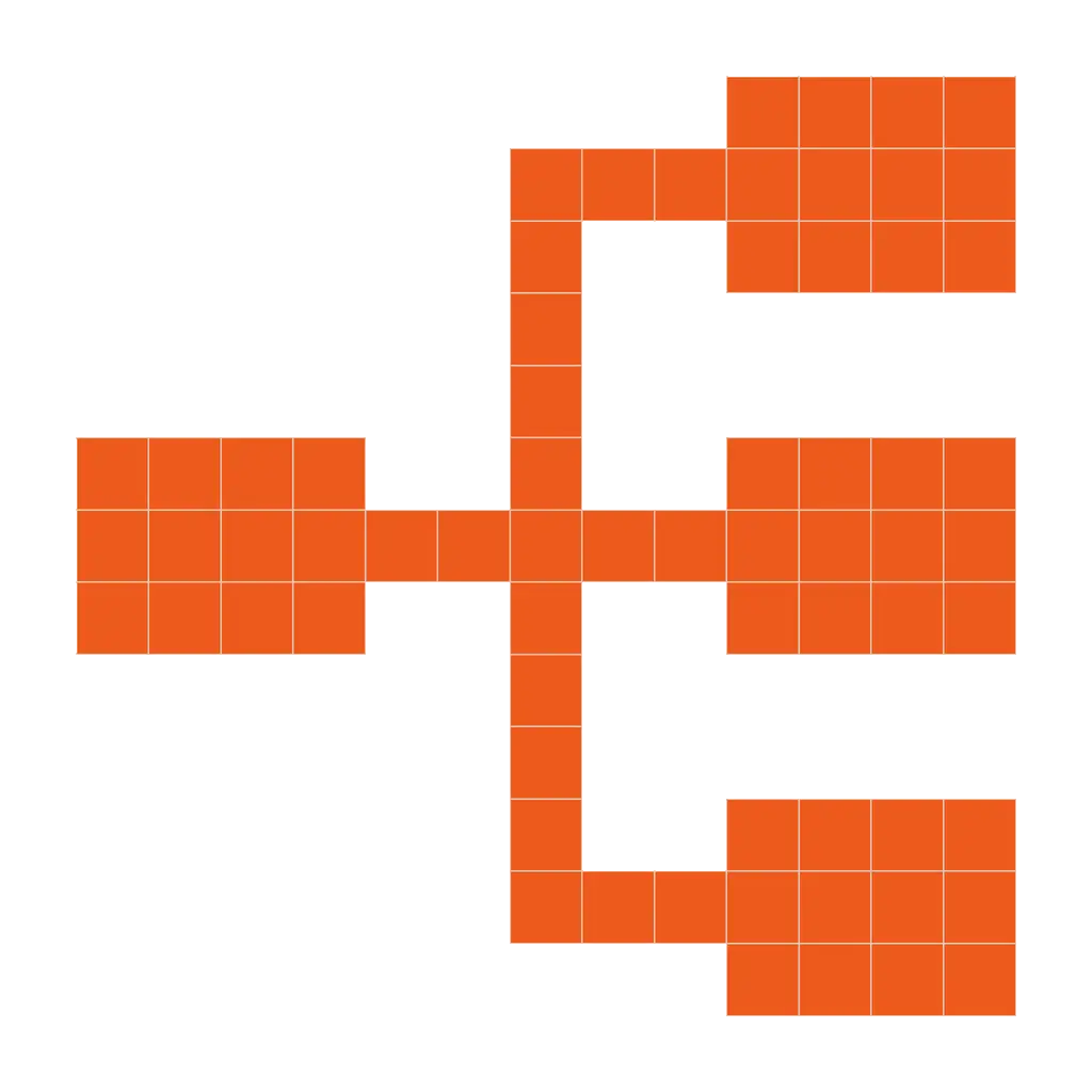 Pixel-art envelope representing email intake